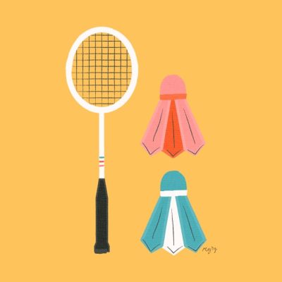 Badminton Pin Official Badminton Merch