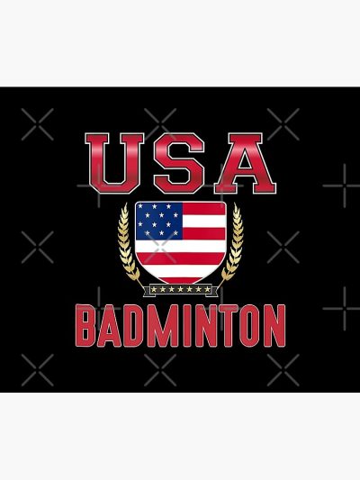 Usa Badminton Tapestry Official Badminton Merch