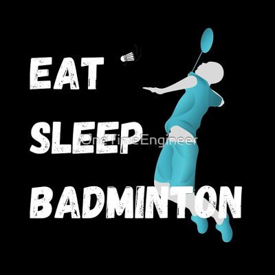 Badminton Eat Sleep Badminton Vintage Tote Bag Official Badminton Merch