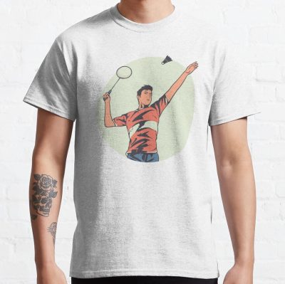 Badminton Player T-Shirt Official Badminton Merch