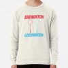 ssrcolightweight sweatshirtmensoatmeal heatherfrontsquare productx1000 bgf8f8f8 19 - Badminton Gifts Store