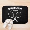 Badminton Champion I Racket I Shuttlecock I Badminton Bath Mat Official Badminton Merch