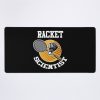 Funny Badminton Player Racket Scientist Badminton Gift Mouse Pad Official Badminton Merch