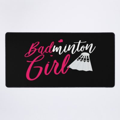 Badminton Girl Funny Badminton Player Gift Mouse Pad Official Badminton Merch