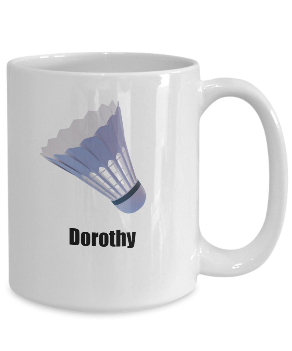 Personalized Gift Badminton Coach Mug