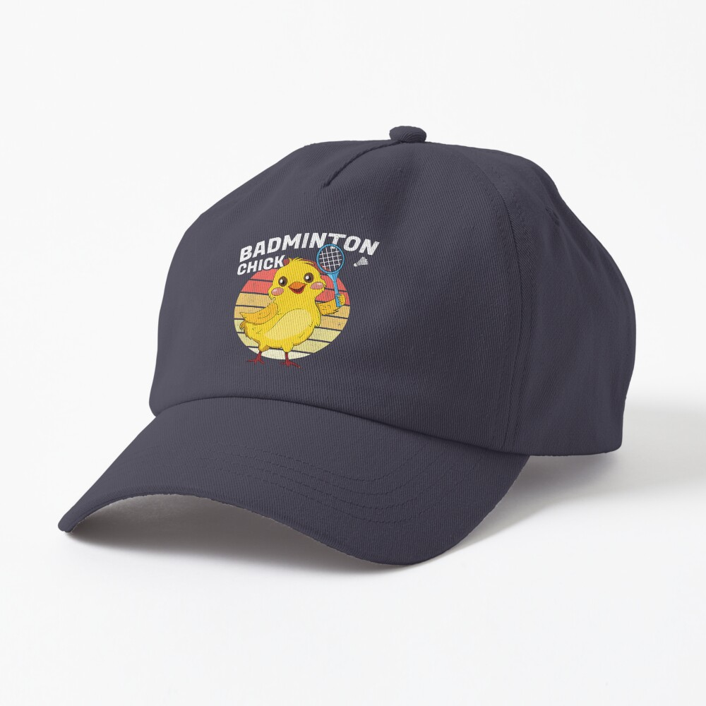 Badminton Chick Retro Birdie Cap